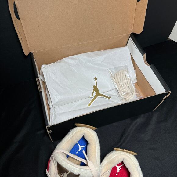 Size 7 - Nike Air Jordan 4 Retro GS Wild Things Men's Shoes - Picture 10 of 10